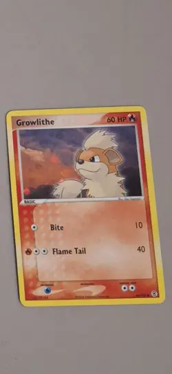 Growlithe 64/112 - EX Fire Red & Leaf Green - Pokemon Card - Image 1