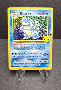 Blastoise 2/102 Pokemon Card - Celebrations: Classic Collection - NM - Image 1
