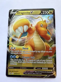 Dragonite V - Promo SWSH: Sword & Shield Promo Cards SWSH154 NM - Image 1