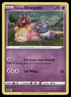 Galarian Slowpoke Promo SWSH: Sword & Shield Promo Cards SWSH126 HP - Image 1