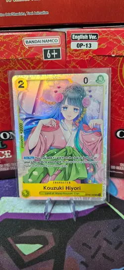 One Piece Card Game Kozuki Hiyori SR OP06-106 NM - Image 1