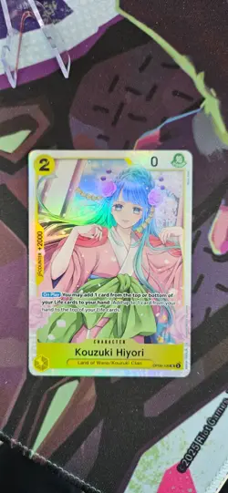 One Piece Card Game Kozuki Hiyori SR OP06-106 NM - Image 2