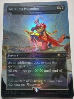 Merciless Poisoning - Toxic Deluge (Rainbow Foil) Secret Lair Drop Foil - Image 1