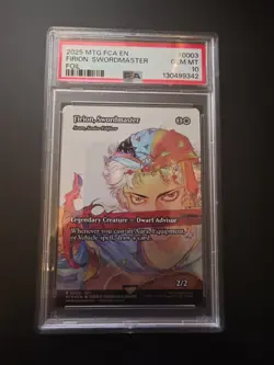 2025 MTG FCA EN Firion, Swordmaster Foil #0003 PSA 10 - Image 1