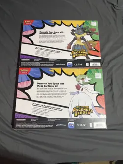 Pokemon Ascended Heroes Premium Poster Collection Mega Lucario/Gardevoir Bundle - Image 2