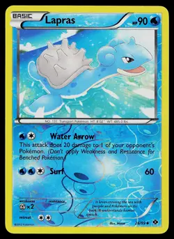 Pokemon Card - Lapras Next Destinies 26/99 Uncommon Reverse Holo - Image 1