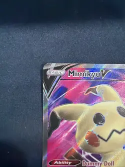 Pokemon TCG Mimikyu V Sword & Shield - Battle Styles 148/163 Holo Full Art - Image 2
