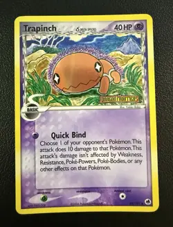 The Pokemon Company Trapinch 69/101 EX Dragon Frontiers Reverse Holo HP 40 Engl… - Image 1