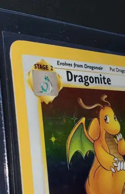 Pokemon DRAGONITE Holo Rare 4/62 Unlimited Fossil - Image 3