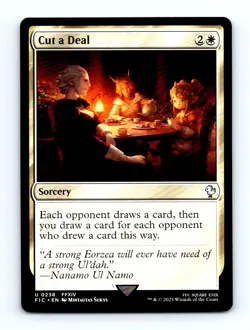 #238 2025 Final Fantasy Commander ^ Cut a Deal Uncommon - Image 1