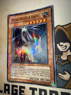 Yugioh Dark Dust Spirit HL07-EN003 Hobby League Parallel Ultra Rare LP - Image 3