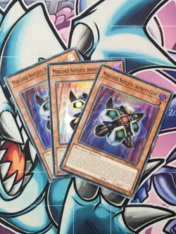 Meklord Nucleus Infinity Core LED7-EN018 X3 Super Rare PLAY SET 1ST ED YUGIOH - Image 1
