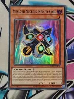 Meklord Nucleus Infinity Core LED7-EN018 X3 Super Rare PLAY SET 1ST ED YUGIOH - Image 5