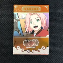 S0335 Sakura Japanese Naruto Holo Card Amada Vintage Super Rare - Image 1