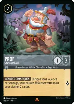 Lorcana - Prof - Chevalier hardi - Ciel Scintillant Chapitre 5 - MINT/NMINT - FR - Image 1