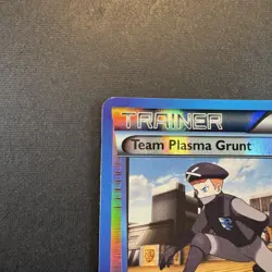 Team Plasma Grunt 125/135 Pokemon Plasma Storm Uncommon Card Reverse Holo LP+/NM - Image 3