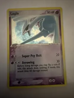 Lugia (Cosmos Holo) 2/17 POP Series 5 Rare Pokemon Card - Image 1