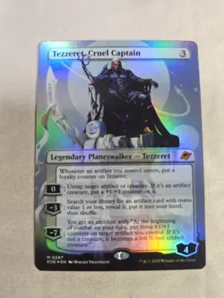 Magic - Edge of Eternities - Tezzeret, Cruel Captain Foil Borderless - NM - Image 1