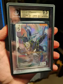 Gundam Card Game - Newtype Rising - Aerial Rebuild LR++ - GD01-067 - BGS9.5 - Image 1