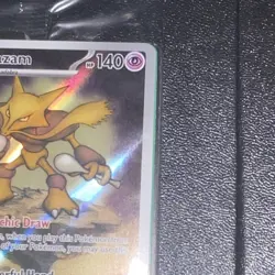 Pokemon Alakazam 009 Me: Mega Evolution Promo Holo 140 HP Card English - Image 5