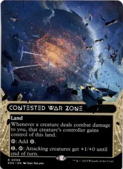 Contested Warzone (Borderless) R Edge of Eternities 0008 NM - Image 1