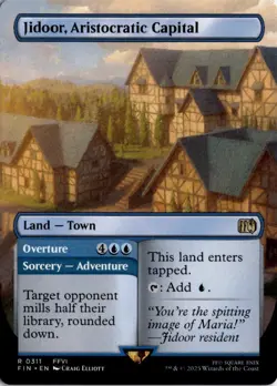 Jidoor, Aristocratic Capital (Borderless) R FINAL FANTASY 311 NM - Image 1