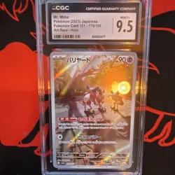 Pokemon Mr. Mime 179/165 Sv2a Card 151 Art Rare Holo Japanese CGC 9.5 2023 - Image 1