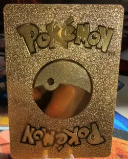 Pikachu Chopper Gold Foil One Piece Cosplay Pokemon Card Doujin 2023 READ - Image 2