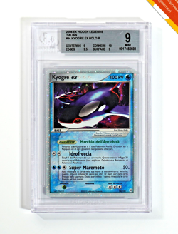 Pokemon BGS 9 Kyogre Ex #94 EX Hidden Legends 2004 Italiano - Image 1