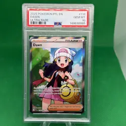 2025 POKEMON PFL EN-PHANTASMAL FLAMES ULTRA RARE #118 DAWN PSA 10 GEM MINT - Image 1