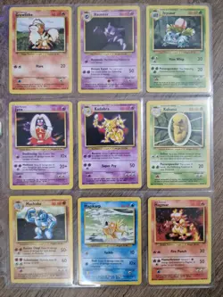 Pokemon TCG Base Set Unlimited 82/101 Holo/Normal collection binder. Charizard - Image 5