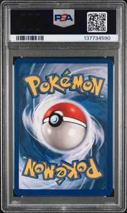 1999 POKEMON GAME #10 MEWTWO-HOLO PSA 8 - Image 2