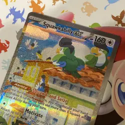 Pokemon TCG Squawkabilly Ex- Paldea Evolved 264/193 Special Illustration Rare - Image 3
