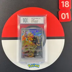 Pokemon TCG S-Chinese Pyroar CSV2C 130/128 AR Grade10 - Image 1