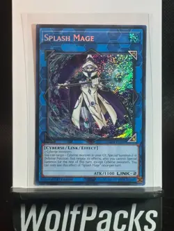 2025 Yu-Gi-Oh! TCG - Splash Mage RA04-EN080 1st Edition Secret Rare - Image 1