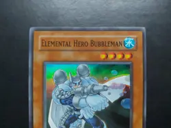 Yugioh - Elemental Hero Bubbleman YSDJ-EN017 Super Rare 1st Edition - Image 2
