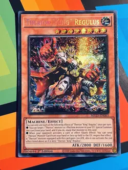 🔥 Yugioh Therion "King" Regulus MP23-EN063 Prismatic Secret 2023 Tins NM 1ST ED - Image 1