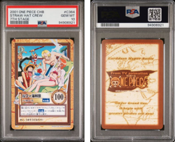 PSA 10 2001 One Piece Hyper Battle Straw Hat Crew 7th Stage #C364 | POP 3 - Image 2