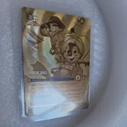 1x ENCHANTED FOIL CHIP N DALE Recovery RANGERS - Azurite Seas - Disney Lorcana - Image 3