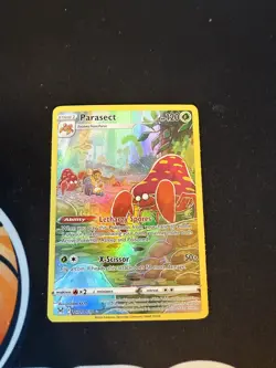Parasect TG01/TG30 Lost Origin Trainer Gallery Ultra Rare Pokemon Card - Image 1