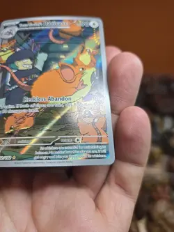Pokemon TCG Team Rockets Raticate Illustration Card 202/182 Destined Rivals - Image 4