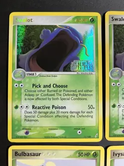 Pokemon TCG EX Crystal Guardians 9 Card Lot 2006 Swalot Sableye Charmander LP - Image 2