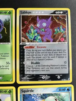 Pokemon TCG EX Crystal Guardians 9 Card Lot 2006 Swalot Sableye Charmander LP - Image 4