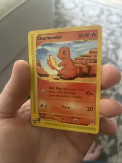 Charmander 97/165 Common Expedition Pokemon Card NM - Image 3