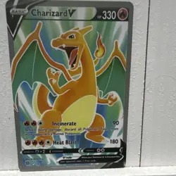 Pokemon Charizard V Full Art Holo Ultra Rare 153/172 Brilliant Stars Swsh09 Card - Image 1