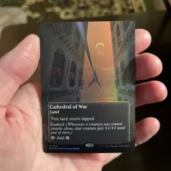 Cathedral of War (0051) - Foil - Borderless Edge of Eternities - Image 1