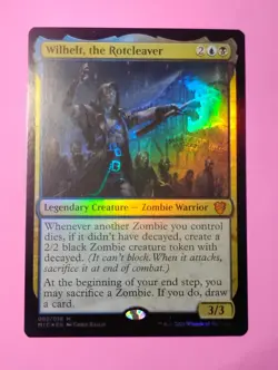 Wilhelt, the Rotcleaver Commander: Innistrad: Midnight Hunt Foil - Image 1