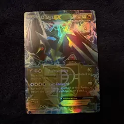 Pokemon Dialga EX Full Art Ultra Rare Holo Team Plasma Plasma Blast 65/101 HP180 - Image 1