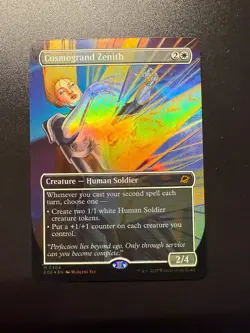 MTG #304 Cosmogrand Zenith (Borderless, Foil) Edge of Eternities - Image 1