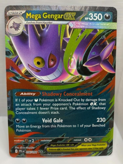 Pokemon TCG Mega Gengar Ex - ME02: Phantasmal Flames 56/94 NM/M - Image 1